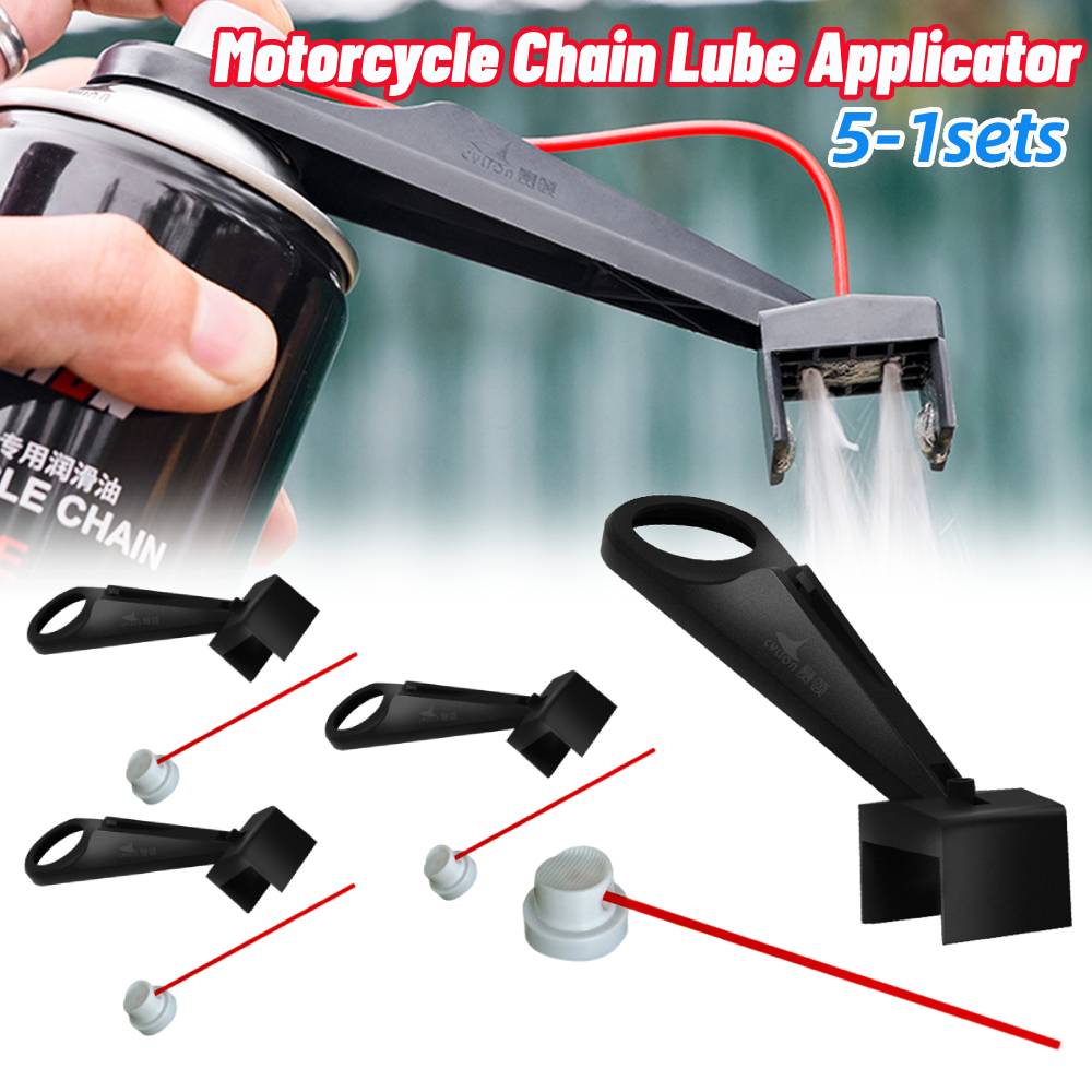 Motorcycle Gear Oil For Chain - オートバイチェーンオイラー スプレーギア オートバイチェーンオイルアプリケーター こぼれないチェーンワックス チェーンクリーナーアタッチメント チェーンクリーナーアタッチメント