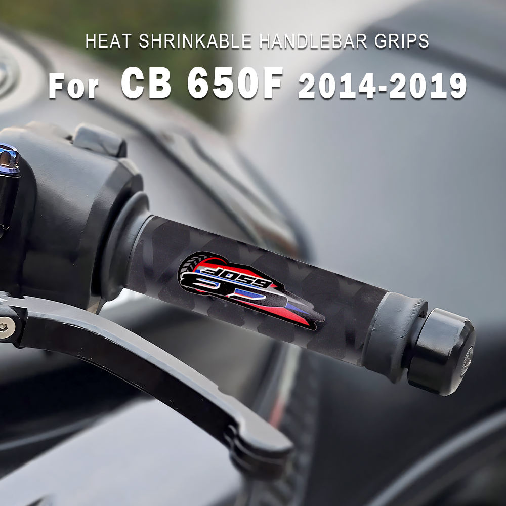 Handlebar Grip Heated - クールなオートバイハンドルバーカバー熱収縮グリップ手袋ゴムグリップアクセサリーホンダ CB650F CB 650 F CB