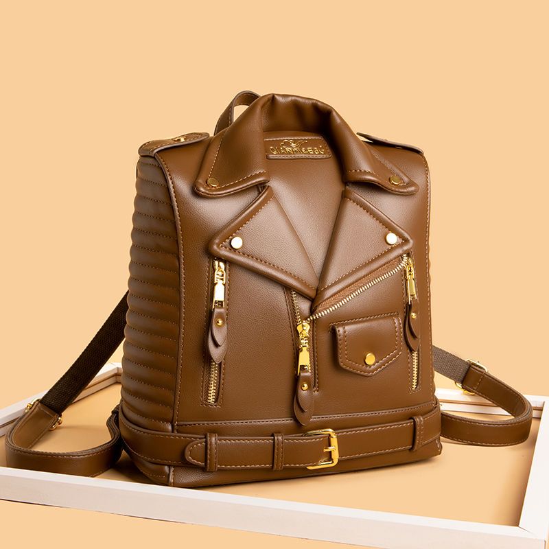 ヨーロッパ/アメリカのファッションリベットパーソナライズされ - Motorcycle Gear Backpack のレビューと価格