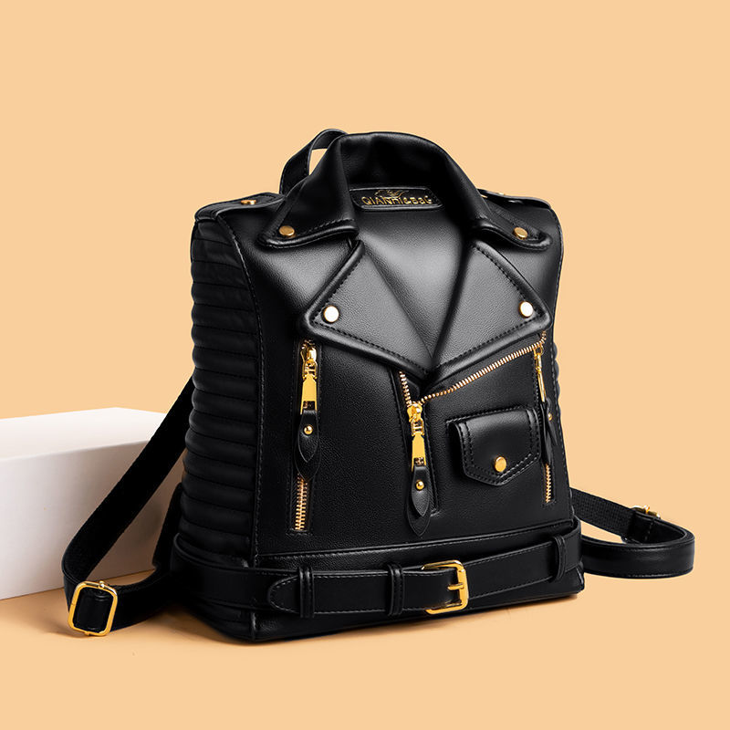 ヨーロッパ/アメリカのファッションリベットパーソナライズされ - Motorcycle Gear Backpack のレビューと価格