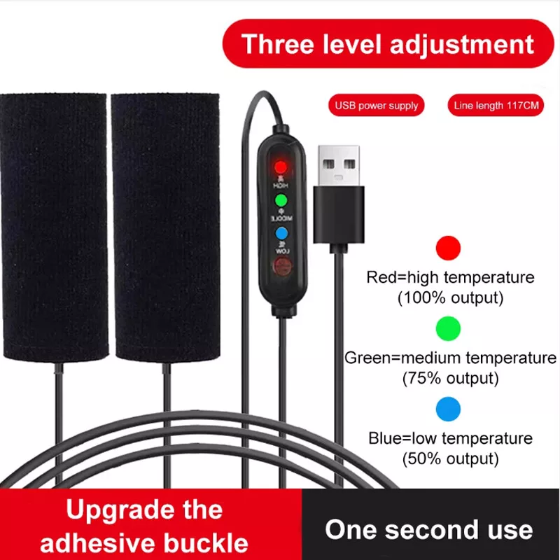 加熱されたオートバイのハンドルバーグリップ 5V USB ウ - Handlebar Grip Heated のレビューと価格
