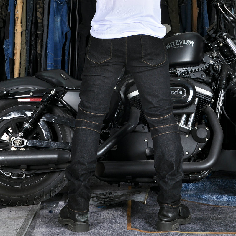 新しいオートバイパンツ、ライディングジーンズ、落下防止、クラ - Motorcycle Gear For Woman のレビューと価格