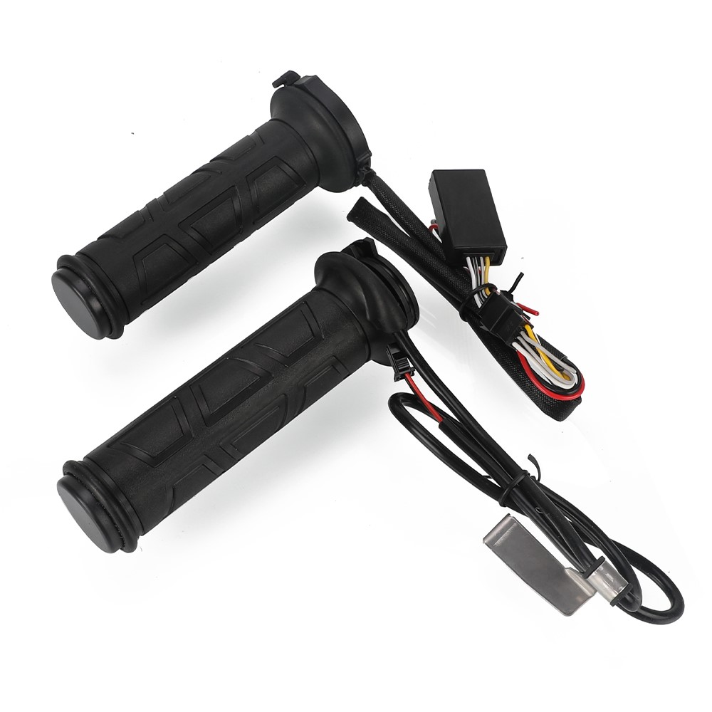 12V 22mm ホットハンドグリップ ヒーターグリップ L - Handlebar Grip Heated のレビューと価格